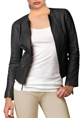 Picture of Biker Leather Design Jacket